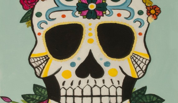 Bottled Art: Skull 