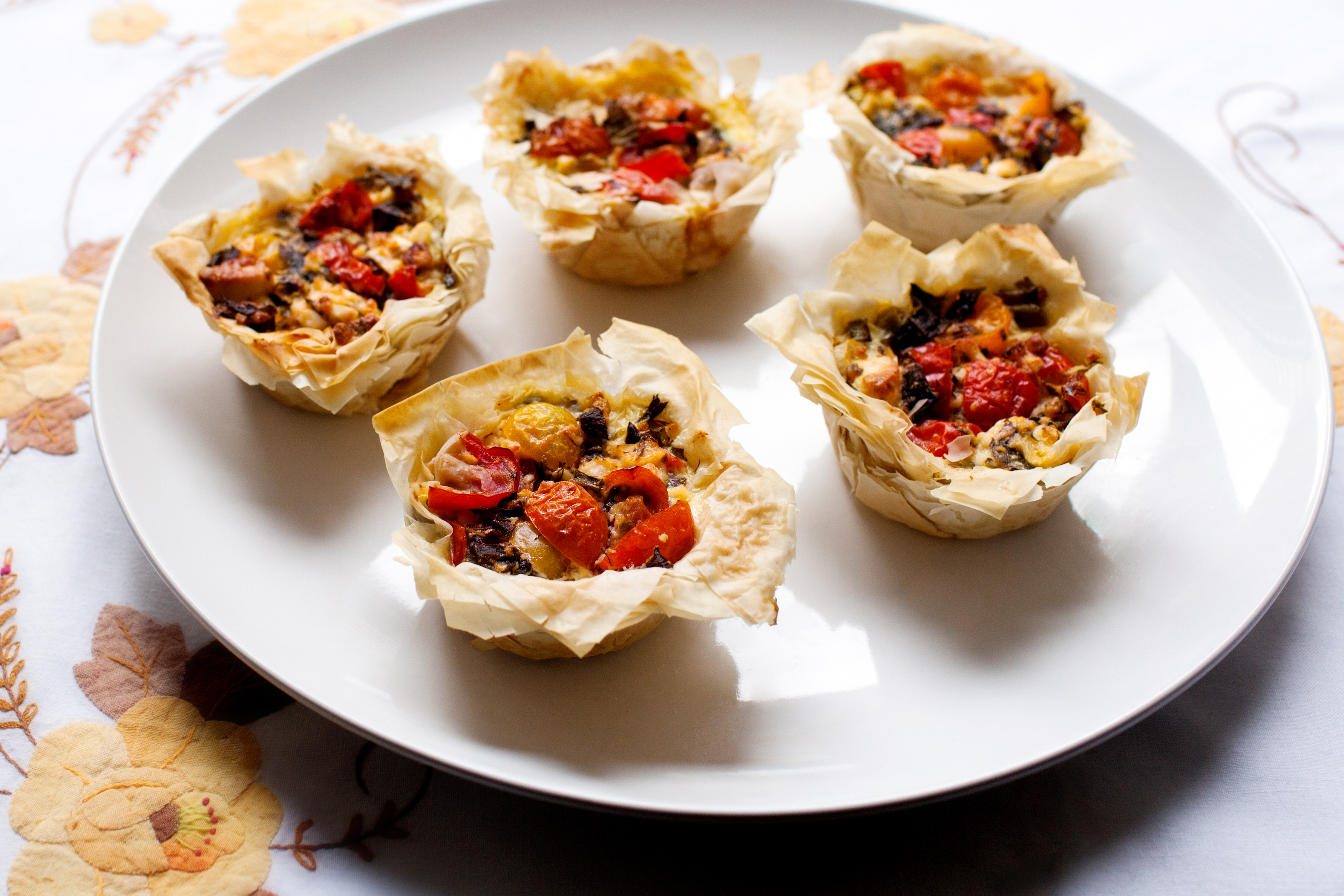 A Taste of Greece: Greek Cheese Filo Pies