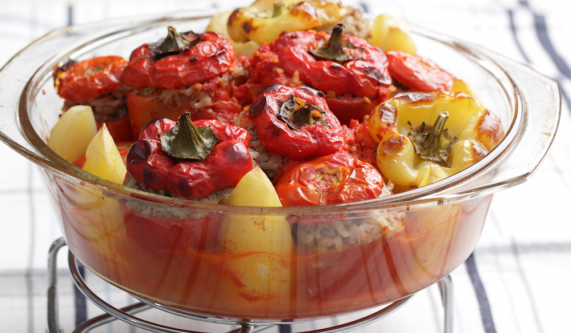 A Greek Vegetarian Summer Feast