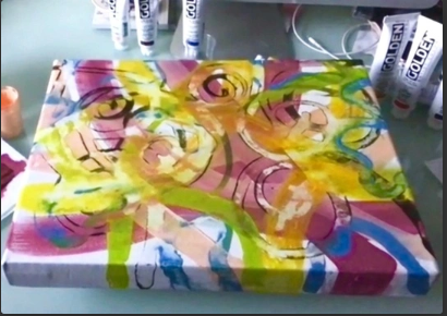 Creative Well-Being through Painting for Adults