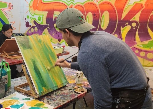 Creative Wellbeing: Mixed Media + Painting