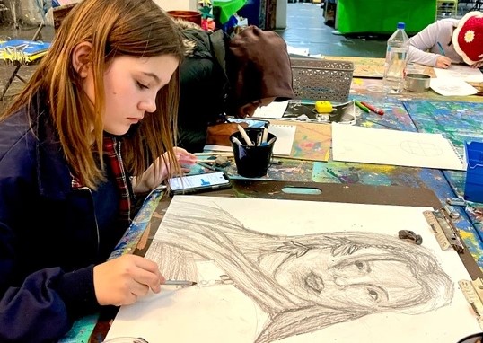 Beginner Drawing + Illustration for Teens (Ages 9-13) (Full Semester)