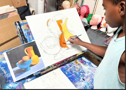 Painting Workshop: Color Quest Studio (Ages 9-14) (Drop-In)