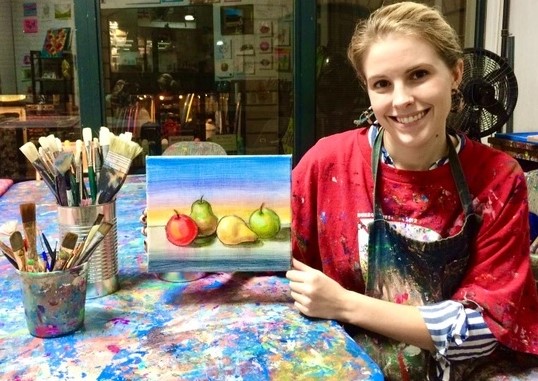 Acrylic Expression: Painting theory (Full Semester)