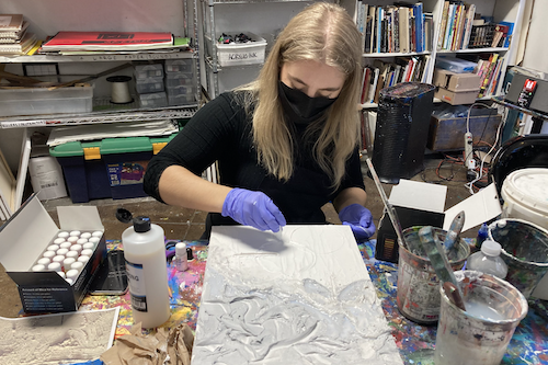 Adult: Beginner Collage Art + Mixed Media