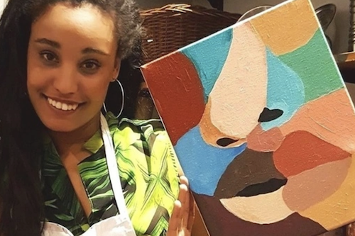 Abstract Art Journey: Paint How U Feel