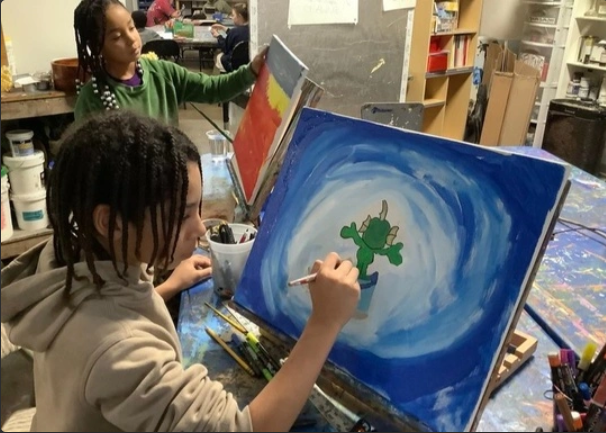 Kids: How to Paint Cartoon Characters (Single Session)