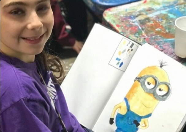 Kids: How to Paint Cartoon Characters (Single Session)
