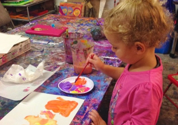 Toddler Art Adventure (Ages 2-4) (Full Semester)