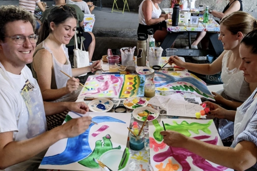 Dumbo Drink and Draw: Summer Series of Adult Workshops
