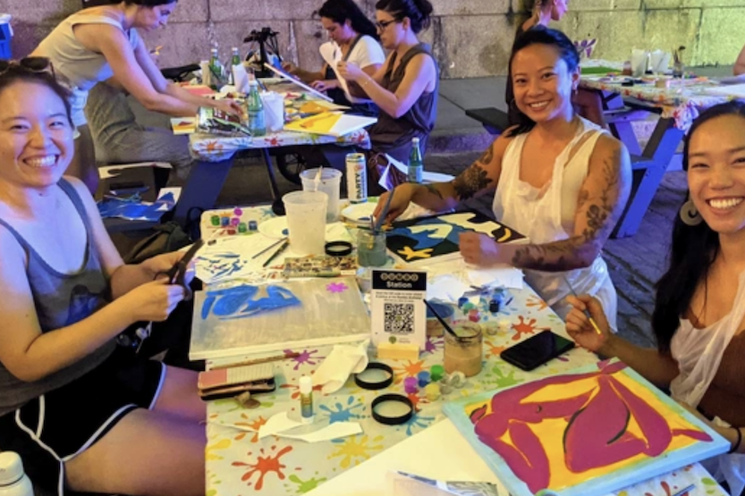 Dumbo Drink and Draw: Summer Series of Adult Workshops
