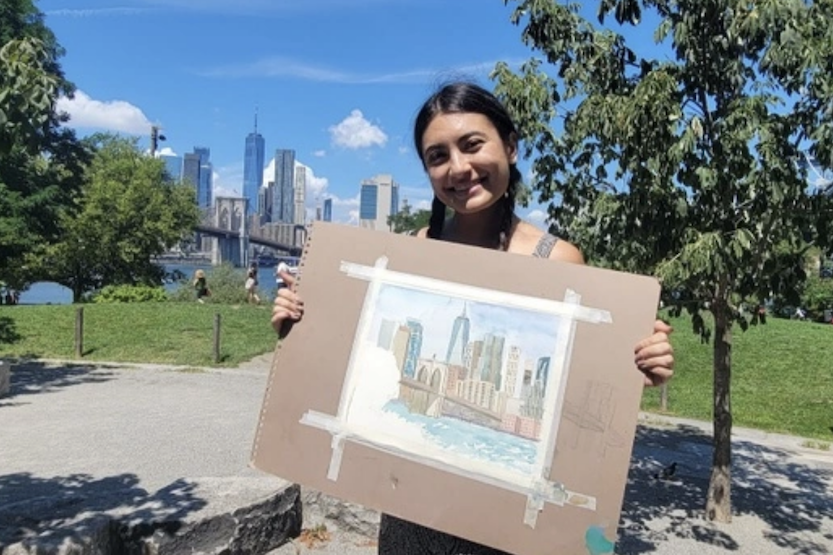Adult: Drawing + Painting in Dumbo: Plein Air Style
