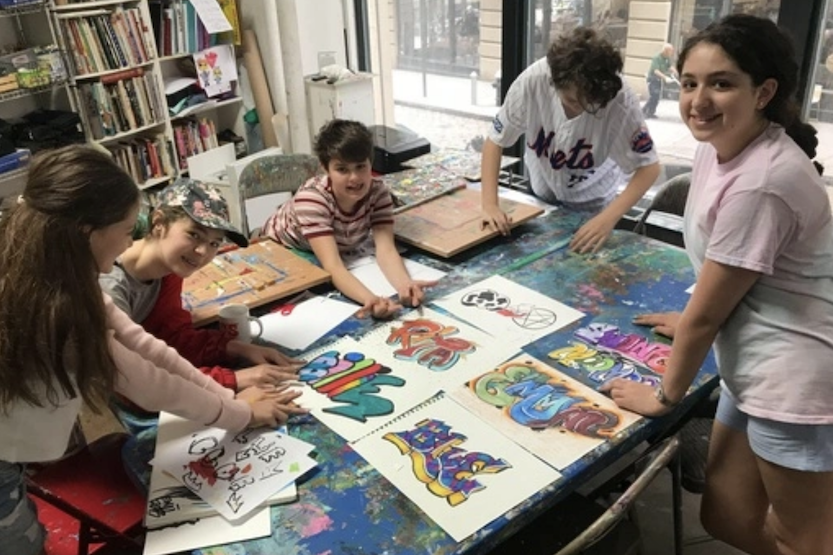 Graffiti + Street Art for Teens (Ages 10-15) (Full Semester)