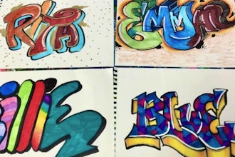 Graffiti + Street Art for Teens [Class in NYC] @ Creatively Wild Art Studio  Dumbo