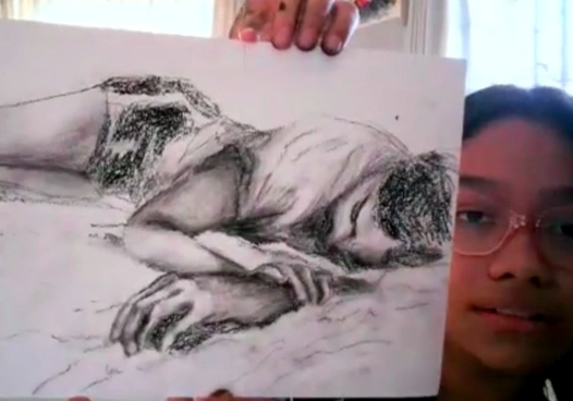 Shades & Strokes Teens drawing with charcoal (Drop-in)