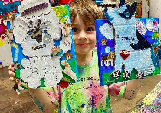The Imagination studio : mixed media and collage (Drop-In)