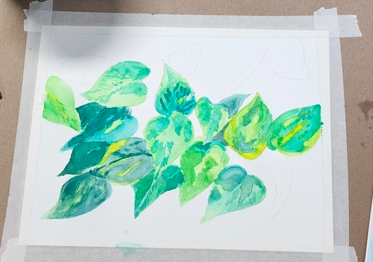 Vivid Worlds: Painting with watercolor and Gouache (Drop-in)