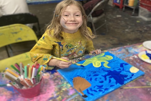 First Brushstrokes for Kids: Everything U Need to Know about Painting (Ages 4-8)