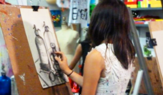 Teen Art Camp (Half Day)