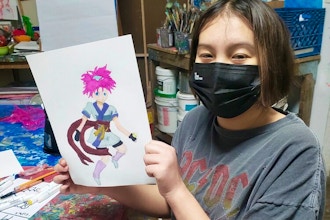 Teens: Beginner Anime + Manga Drawing