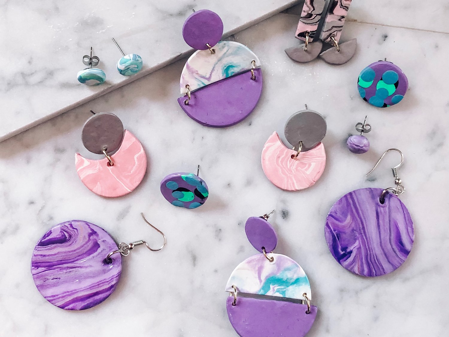 Clay Earrings