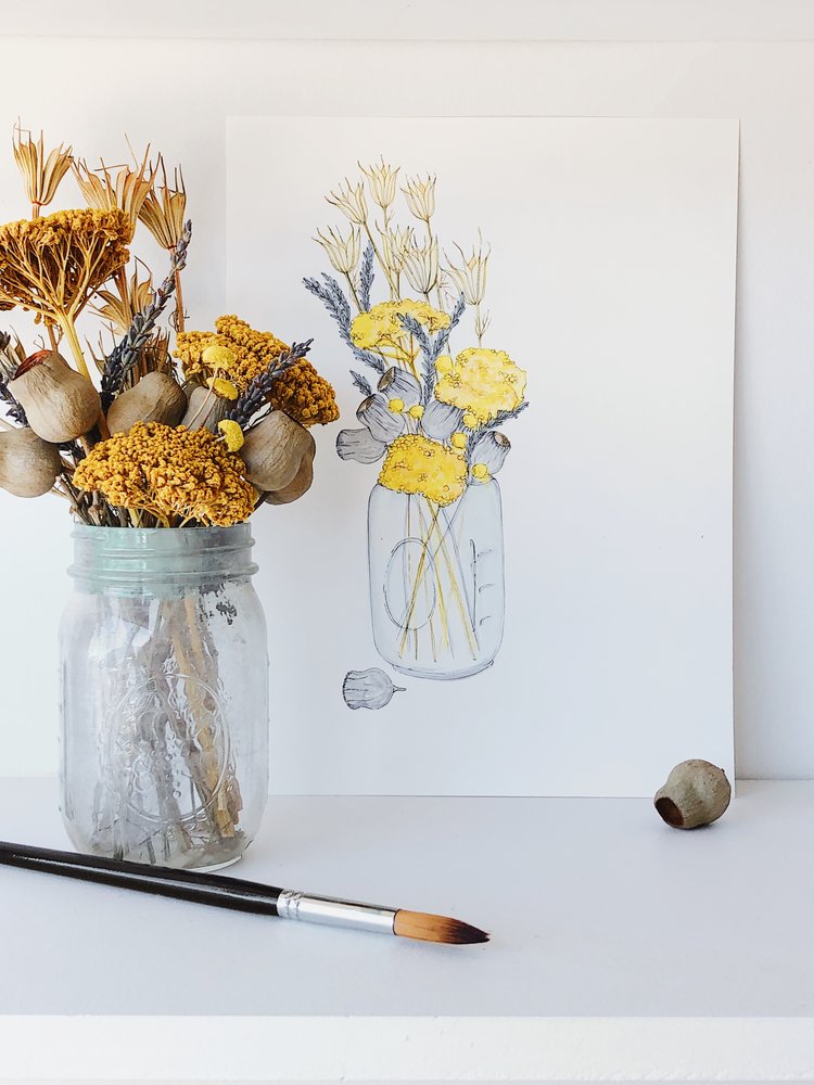 Gouache Still Life