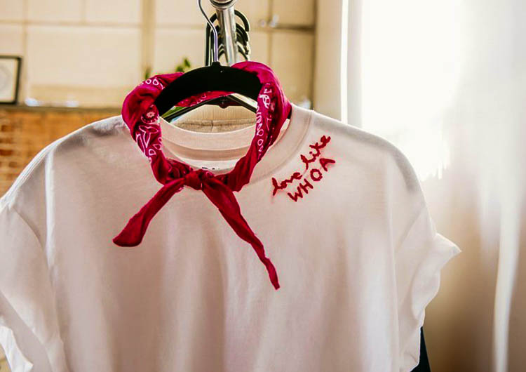 Embroidery DIY T-shirts
