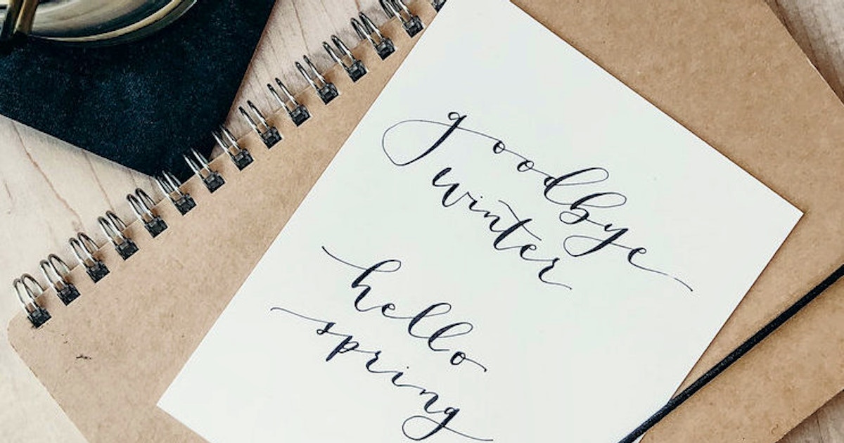 Modern Calligraphy - Calligraphy & Hand Lettering Classes Los Angeles |  CourseHorse - Makers Mess