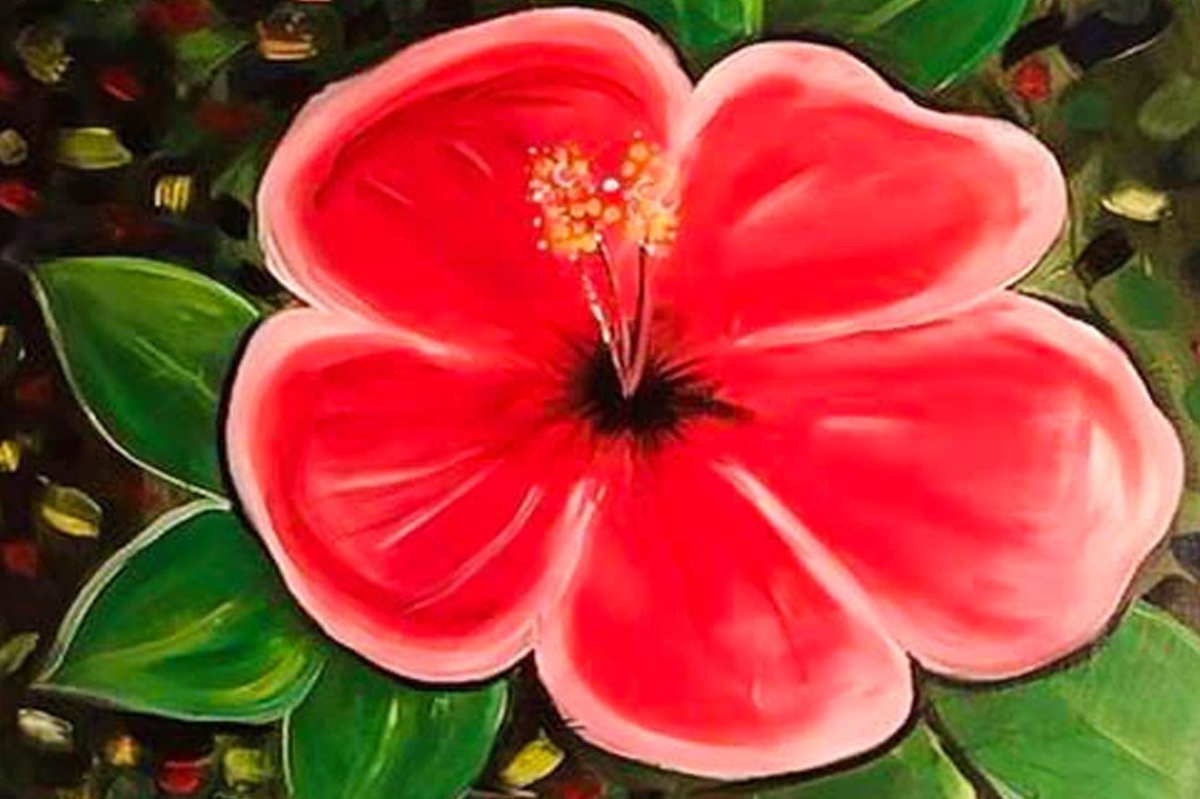 Paint and Sip: Flower Filter