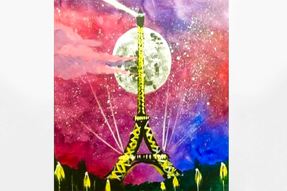 Paint and Sip: Paris Je T'aime