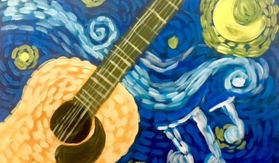 Paint and Sip: Guitarry Nights