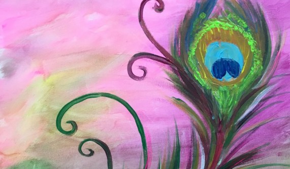 Paint and Sip: Let Me See Your Peacock
