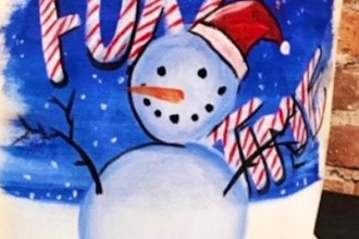 Paint and Sip: Fun Time Frosty Tote