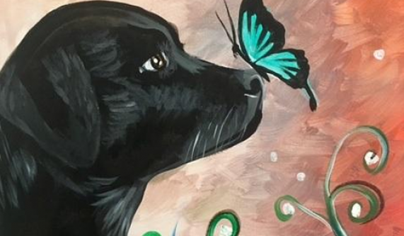 Paint and Sip: Butterfly Kisses