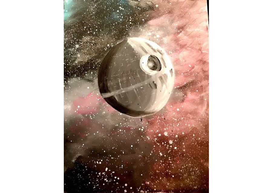 Paint and Sip: That's No Moon