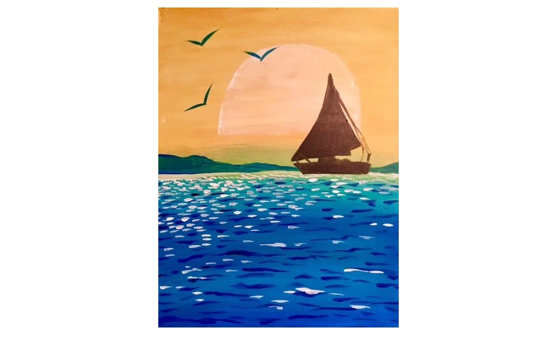 Paint and Sip: Sailing