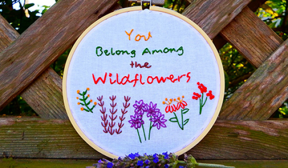 Embroidery "Wildflowers"