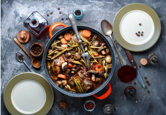 French Bistro For Two: Boeuf Bourguignon & Tarte Tatin