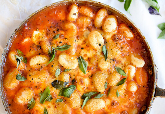 Handmade Gnocchi with Classic Sauces