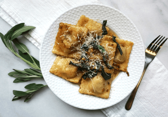 Handmade Ricotta Ravioli