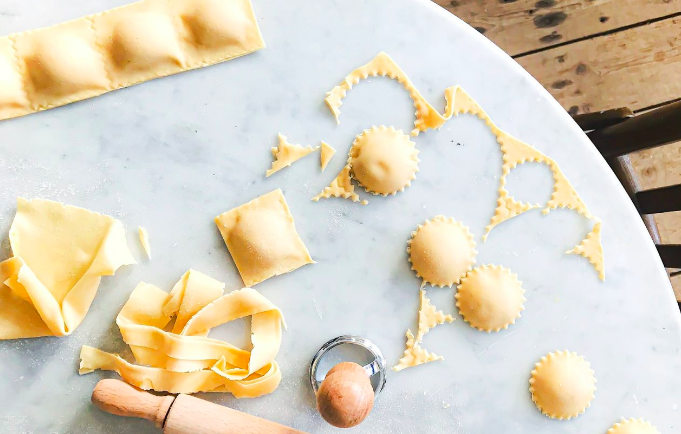 Handmade Butternut Squash Ravioli with Brown Butter Sage Sauce (NJ)