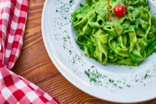 Classic Handmade Pasta with Fresh Pesto