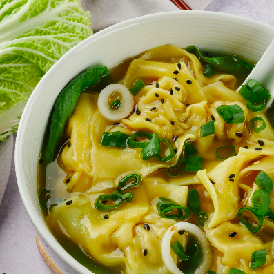 Traditional Dumpling Soup
