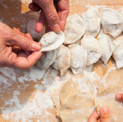 Traditional Asian Dumplings