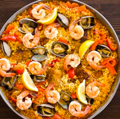 Spanish Paella For Two People