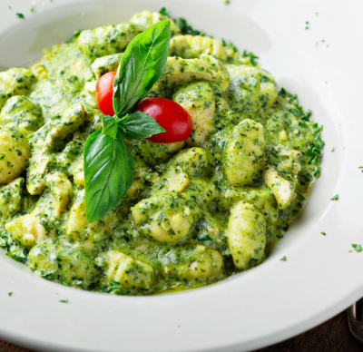 Handmade Gnocchi & Pesto