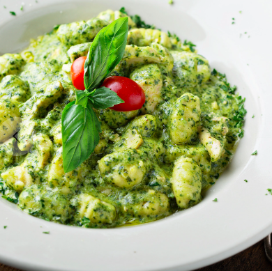 Gnocchi & Basil Pesto