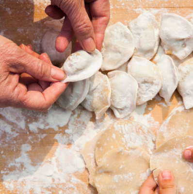 Traditional Asian Dumplings