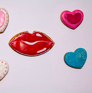 Anti Valentine's Day Cookie Decorating