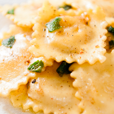 The Art of Ravioli: Seasonal & Ricotta-Pear Fillings with Brown Butter & Sage